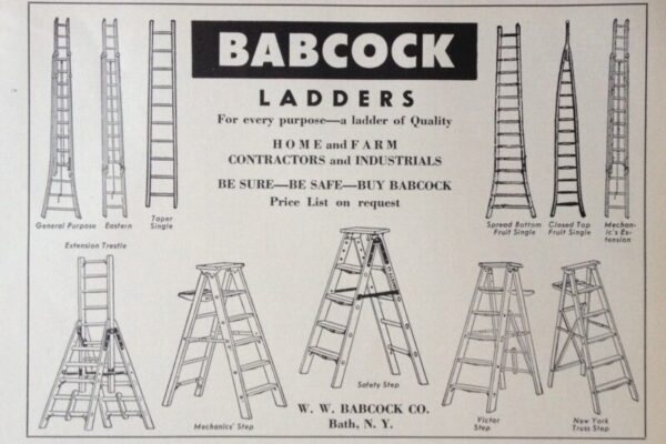 babcock wooden ladders