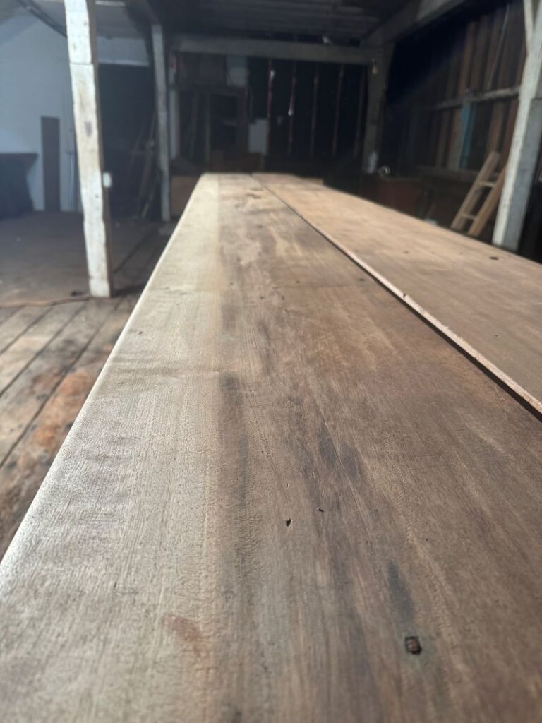 Front bar, mahogany top, and an Optional Oak backbar